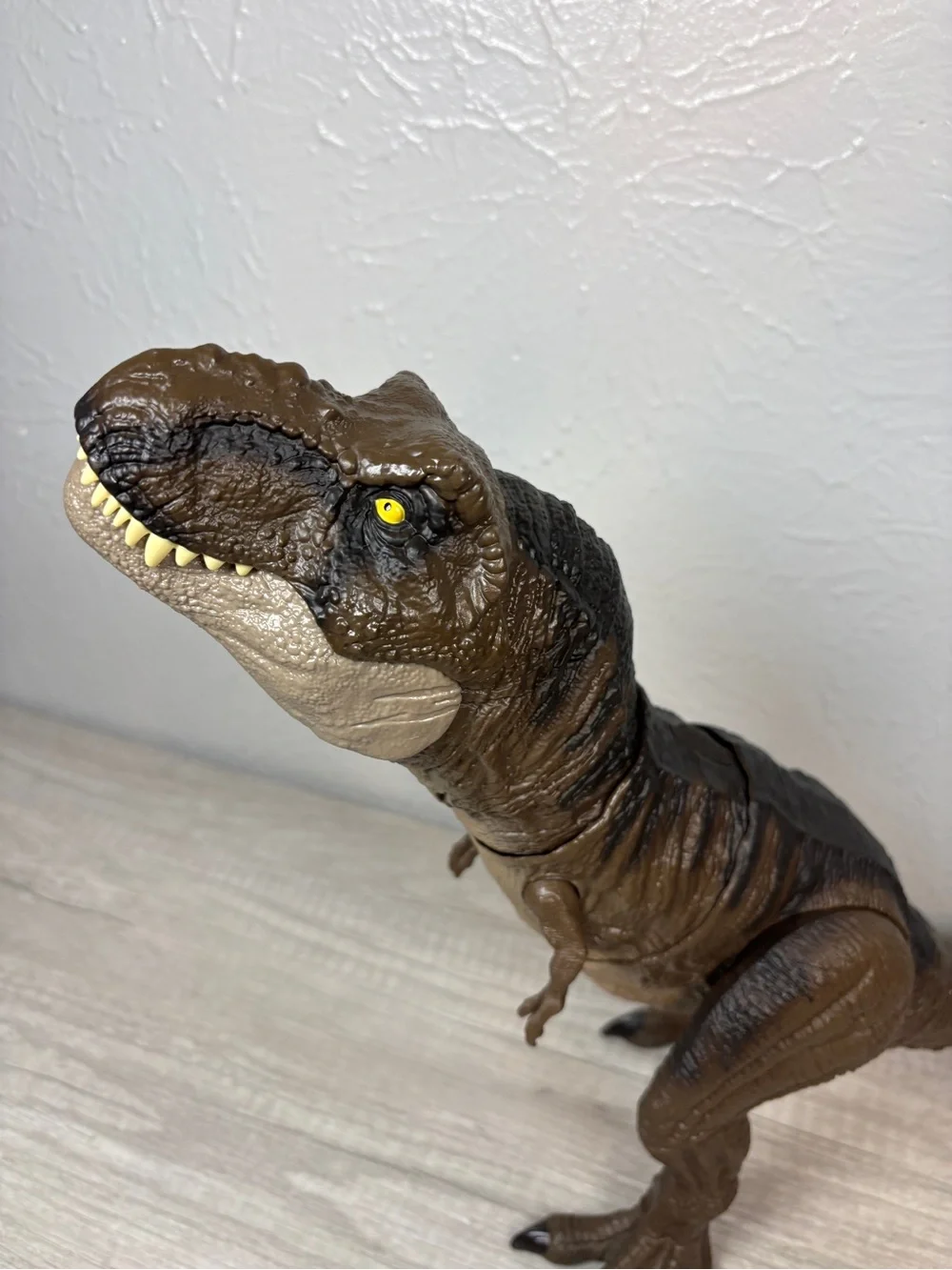 Jurassic World Thrash 'N Devour T-Rex Mattel Dinosaur Figure WORKING